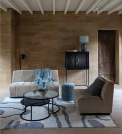 Canapé Tissu Naturel Sinatra 2 Places Pomax -Meubles De Maison Magasin 005 1 Canape Tissu Naturel Sinatra 2 Places Pomax Deco Campagne Chic 4