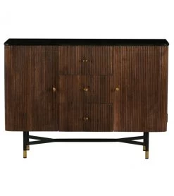 Buffet Germain Plateau Marbre Athezza -Meubles De Maison Magasin 014 1 Buffet Germain Plateau Marbre Noir Athezza Style Campagne 4