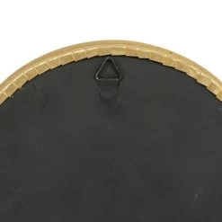 Miroir Sorcière Rond Edman Laiton Doré ø14.5cm -Meubles De Maison Magasin 015 1 Miroir Sorciere Rond Edman Dore o14
