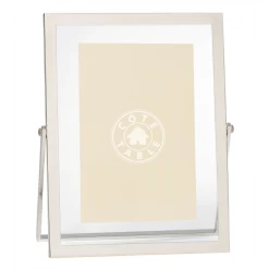 Cadre Photo Trépied Argent