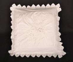 Taie D'oreiller Reine Blanc Coquecigrues 60x60