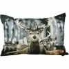 2 Coussins Cerf Hiver (40x60) 2 2 Coussins Cerf Hiver (40x60) -Meubles De Maison Magasin 033 1 Coussin Cerf Hiver 40x60 Mars More Deco Campagne Chic 2