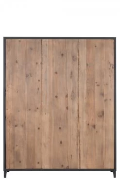 Bibliothèque Indus Ouverte Bois Métal 13 Bibliothèque Indus Ouverte Bois Métal -Meubles De Maison Magasin 036 1 Bibliotheque Indus Ouverte Bois Metal Jline Jolipa Deco Campagne Chic 4