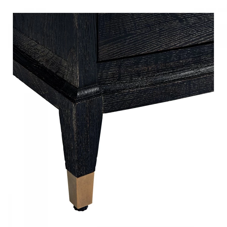 Commode 3 Tiroirs Ines Chêne Express Blanc D'Ivoire 8 Commode 3 Tiroirs Ines Chêne Express Blanc D'Ivoire – Image 6