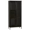 Armoire Indus Métal Noir Hygie GM Athezza 2 Armoire Indus Métal Noir Hygie GM Athezza -Meubles De Maison Magasin 039 1 Armoire Hygie GM Indus Athezza Style Campagne