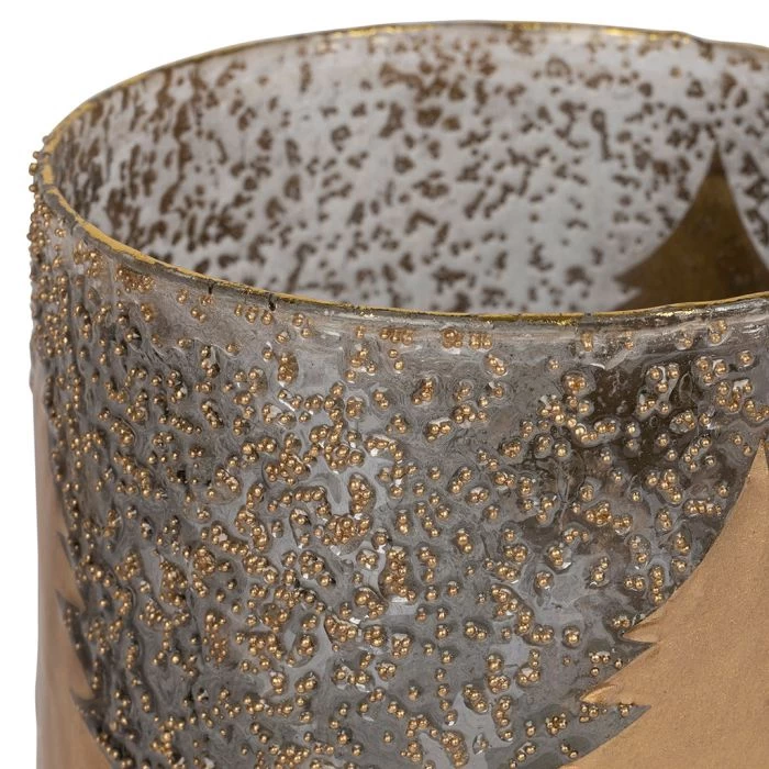 Photophore Sapin Doré Noël PM 5 Photophore Sapin Doré Noël PM – Image 3