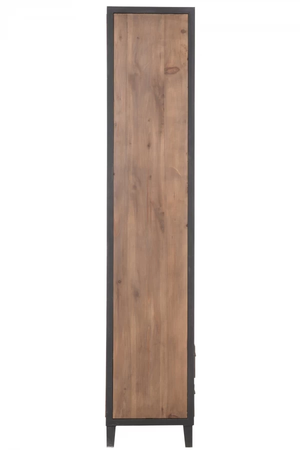 Bibliothèque Indus Ouverte Bois Métal 5 Bibliothèque Indus Ouverte Bois Métal – Image 3