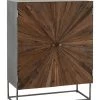 Armoire Métal Bois Shanil PM Jline By Jolipa -Meubles De Maison Magasin 049 1 Armoire Shanil 2 Portes Bois Metal Indus Jline Jolipa Deco Campagne Chic