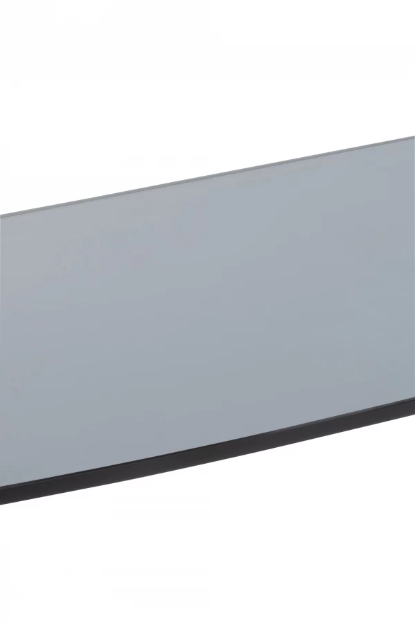 Console Galbée Contemporaine Verre Noir 8 Console Galbée Contemporaine Verre Noir – Image 6