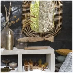 Statue Poisson Manguier Naturel Blanc D'Ivoire 10 Statue Poisson Manguier Naturel Blanc D'Ivoire -Meubles De Maison Magasin 053 1 Statue Poisson Manguier Naturel Blanc d Ivoire Deco Campagne Chic 2