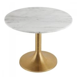 Set De 2 Tables Basses Charlotte Marbre Blanc D'Ivoire -Meubles De Maison Magasin 055 1 Set de 2 Tables Basses Charlotte Marbre Blanc d Ivoire Deco Campagne Chic 5