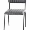 Chaise Cuir Noir -Meubles De Maison Magasin 059 1 Chaise Cuir Noir Amadeus Cades Deco Campagne Chic