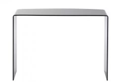 Console Galbée Contemporaine Verre Noir 12 Console Galbée Contemporaine Verre Noir -Meubles De Maison Magasin 060 1 Console Galbee Verre Noir 110cm Jline Jolipa Deco Campagne Chic 5