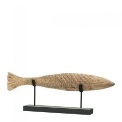 Statue Poisson Manguier Naturel Blanc D'Ivoire 9 Statue Poisson Manguier Naturel Blanc D'Ivoire -Meubles De Maison Magasin 060 1 Statue Poisson Manguier Naturel Blanc d Ivoire Deco Campagne Chic 4
