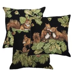 2 Coussins Gobelin Ecureuil Glands 45x45 10 2 Coussins Gobelin Ecureuil Glands 45x45 -Meubles De Maison Magasin 068 1 Coussin Gobelin Ecureuil Glands Mars More Deco Campagne Chic 5