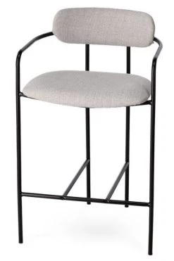 Tabouret De Bar Retiers Beige Chiné Athezza