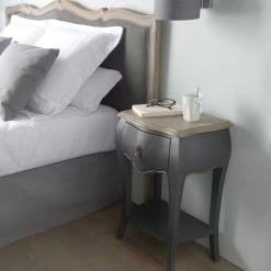 Chevet 1 Tiroir Murano Celeste -Meubles De Maison Magasin 084 1 Chevet 1 Tiroir Murano Celeste Amadeus cades Deco Campagne Chic 4