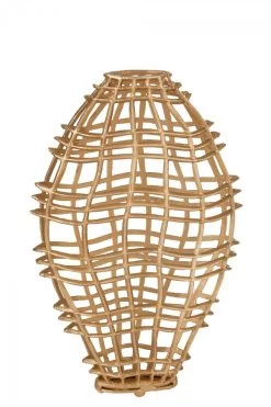 Vase Barres Aluminium Or 82cm