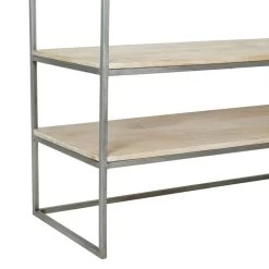 Vestiaire D'entrée Tangram Bois Naturel Métal -Meubles De Maison Magasin 091 1 Vestiaire d entree Tangram Bois Naturel Metal Jardin d Ulysse Deco Campagne Chic 5