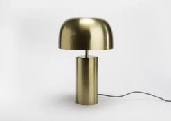 Lampe Bolet Dorée