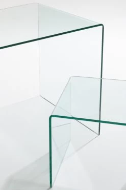 Bureau Verre Transparent 120cm -Meubles De Maison Magasin 098 1 Bureau Verre Transparent 120cm Jline Jolipa Style Campagne 7