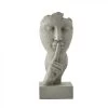 Statue "Ne Rien Dire" Serafina Gris -Meubles De Maison Magasin 103 1 Statue Ne Rien Dire Serafina Gris Lene Bjere Deco Campagne Chic