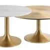 Set De 2 Tables Basses Charlotte Marbre Blanc D'Ivoire -Meubles De Maison Magasin 118 1 Set de 2 Tables Basses Charlotte Marbre Blanc d Ivoire Deco Campagne Chic