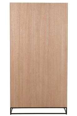 Armoire 2 Portes Zig Zag Naturel Noir 14 Armoire 2 Portes Zig Zag Naturel Noir -Meubles De Maison Magasin 125 1 Armoire 2 Portes Zig Zag Naturel Noir J Line Jolipa Deco Campagne Chic 4