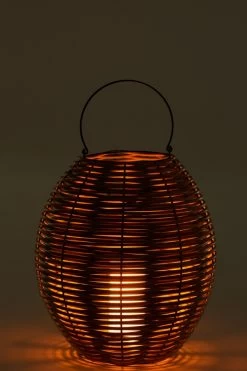 Lanterne Tressée Naturel Eclairage Led GM Outdoor 14 Lanterne Tressée Naturel Eclairage Led GM Outdoor -Meubles De Maison Magasin 125 1 Lanterne Tressee Naturel Eclairage Led J Line Jolipa Deco Campagne Chic 3