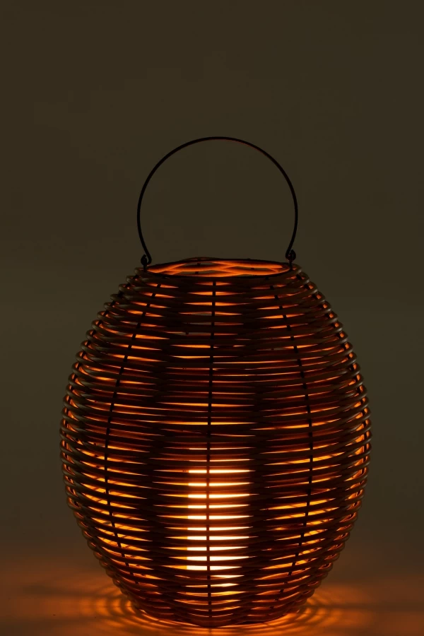 Lanterne Tressée Naturel Eclairage Led GM Outdoor 7 Lanterne Tressée Naturel Eclairage Led GM Outdoor – Image 5