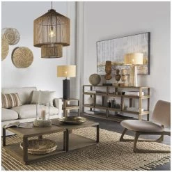 Tableau Abstract 8 Blanc D'Ivoire -Meubles De Maison Magasin 126 1 Tableau Abstract 8 Blanc d Ivoire Deco Campagne Chic 3