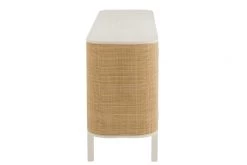 Buffet Bas 3 Portes Molly Bois Blanc Rotin Naturel 12 Buffet Bas 3 Portes Molly Bois Blanc Rotin Naturel -Meubles De Maison Magasin 129 1 Buffet Bas 3 Portes Bois Blanc Rotin Naturel Jline Jolipa Style Campagne 3