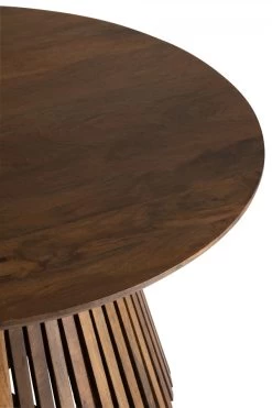 Table Basse Ronde Vincent Manguier Foncé 7 Table Basse Ronde Vincent Manguier Foncé -Meubles De Maison Magasin 131 1 Table Basse Ronde Vincent Manguier Fonce Naturel JLine Jolipa Deco Campagne Chic