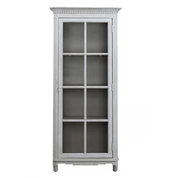 Vitrine Manon Pin Massif Ecru 3 Vitrine Manon Pin Massif Ecru