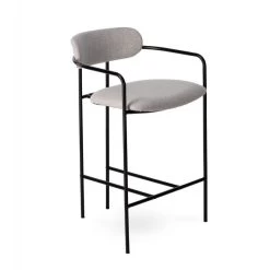 Tabouret De Bar Retiers Beige Chiné Athezza -Meubles De Maison Magasin 132 1 Tabouret de Bar Retiers Tissu Beige Chine Athezza Hanjel Deco Campagne Chic 3