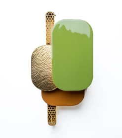 Applique Murale Nil Vert Clair/Camel