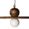 Suspension Yuma Blanc/Brun 2 Suspension Yuma Blanc/Brun -Meubles De Maison Magasin 134 1 Suspension Yuma Blanc Brun Athezza Hanjel Deco Campagne Chic 1