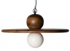 Suspension Yuma Blanc/Brun