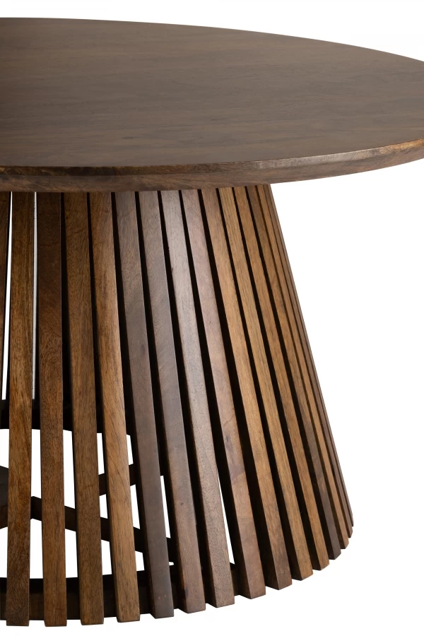 Table Basse Ronde Vincent Manguier Foncé 4 Table Basse Ronde Vincent Manguier Foncé – Image 2