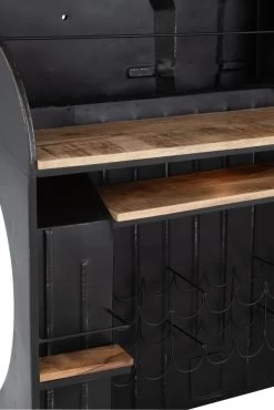 Bar Camion Métal Noir -Meubles De Maison Magasin 141 1 Bar Camion Metal Noir Jline Jolipa Deco Campagne Chic 10