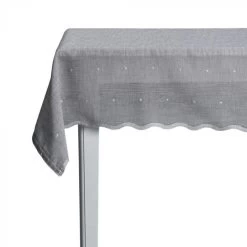 Nappe Dottia Gris -- (3 Tailles)