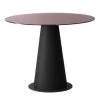 Table Ronde Impero Verre Bordeaux Athezza ø100cm
