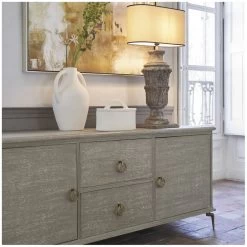 Buffet Gabrielle 2 Portes-2 Tiroirs Blanc D'Ivoire -Meubles De Maison Magasin 147 1 Buffet Gabrielle Taupe 2P 2T Blanc d Ivoire deco campagne Chic 7