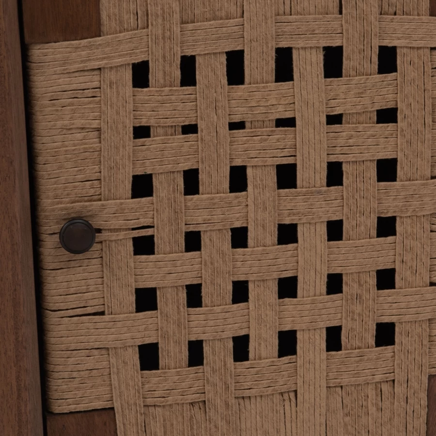 Chevet Porte Daphné Bois Cordes 4 Chevet Porte Daphné Bois Cordes – Image 2