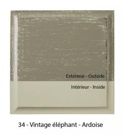 Meuble Lavabo Double Rivoli Vintage (10 Patines Au Choix) 5 Meuble Lavabo Double Rivoli Vintage (10 Patines Au Choix) -Meubles De Maison Magasin 156 1 Patine Vintage Elephant Ardoise