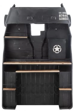 Bar Camion Métal Noir -Meubles De Maison Magasin 159 1 Bar Camion Metal Noir Jline Jolipa Deco Campagne Chic 5