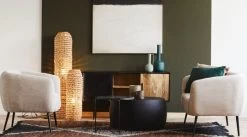 Fauteuil Tissu Naturel Willy Pomax -Meubles De Maison Magasin 174 1 Fauteuil Tissu Naturel Willy Pomax Deco Campagne Chic 2