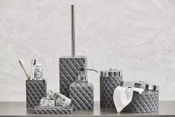 Porte Savon Portia Gris -Meubles De Maison Magasin 189 1 Portia Gris Lene Bjere Deco Salle de Bain Campagne Chic