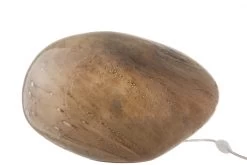 Lampe Galet Dany Marron -Meubles De Maison Magasin 190 1 Lampe Galet Dany Marron Verre Jline Jolipa Deco Campagne Chic