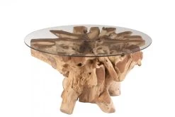 Table De Salon Raoul Teck Naturel ø90cm
